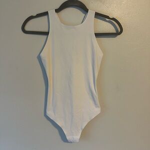 Aerie white bodysuit